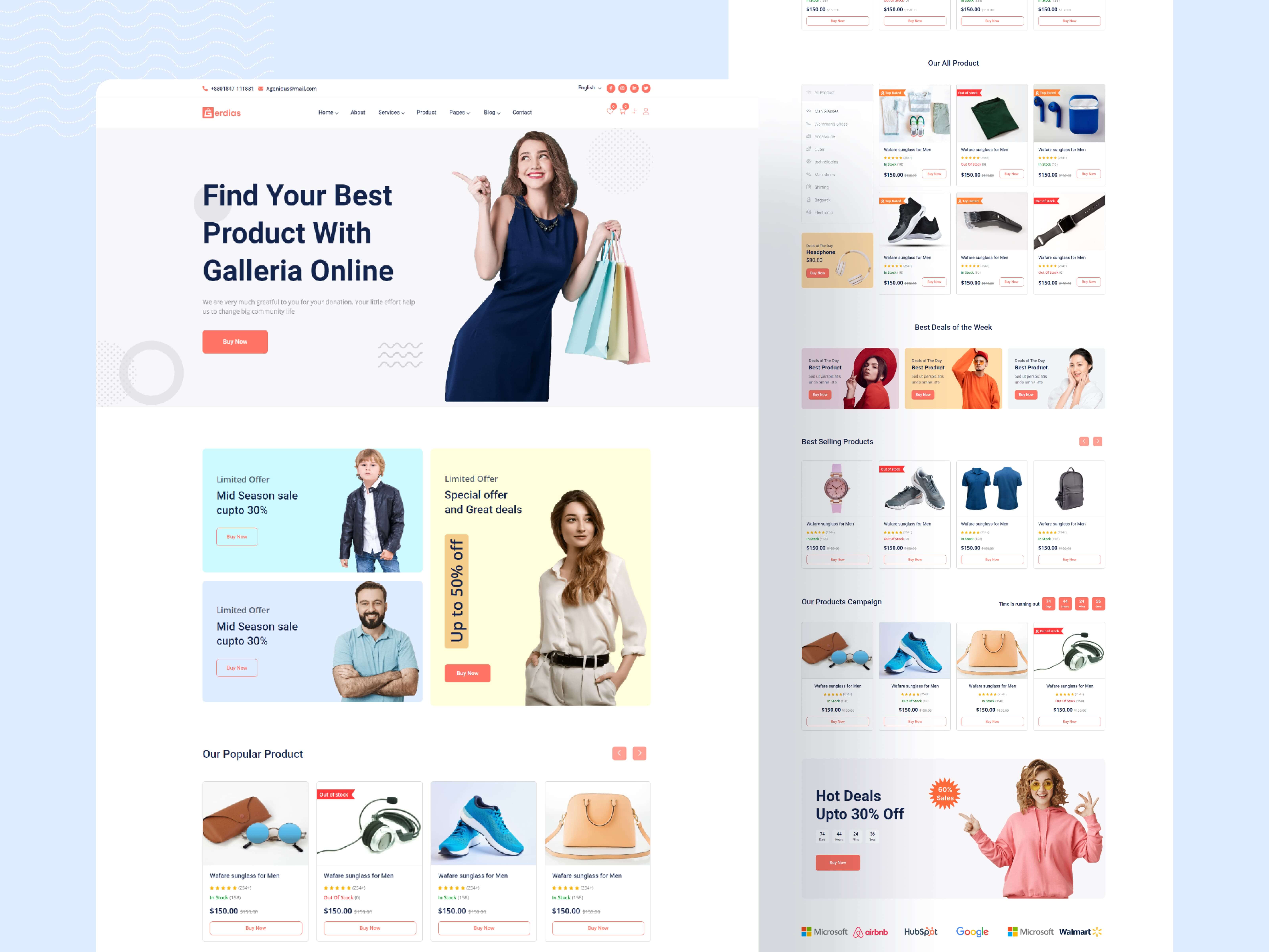 قالب فروشگاه اینترنتی